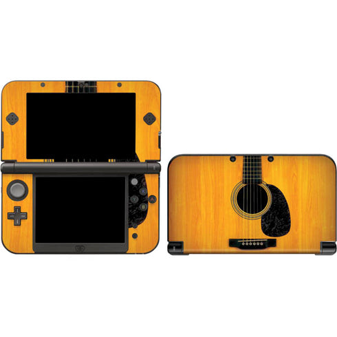 Wood Guitar 3DS XL 2015 Skin