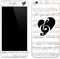 BW Musical Notes iPhone 6/6s Plus Skin