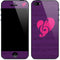 Purple Musical Notes iPhone 5/5s/5SE Skin
