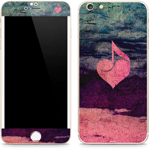 Rustic Musical Heart iPhone 6/6s Plus Skin