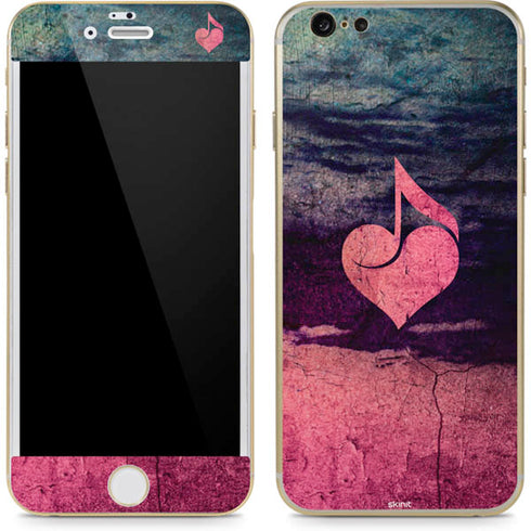 Rustic Musical Heart iPhone 6/6s Skin