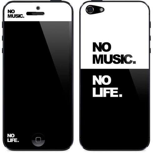 No Music No Life iPhone 5/5s/5SE Skin