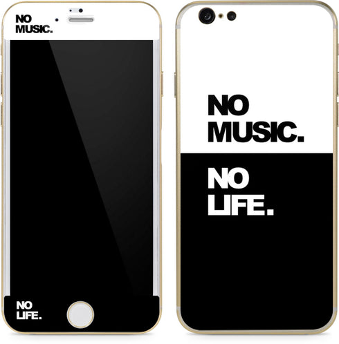 No Music No Life iPhone 6/6s Skin
