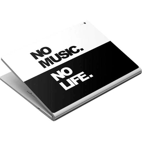 No Music No Life Surface Book Skin