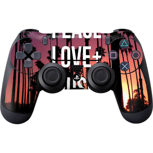Peace Love And Music PS4 Controller Skin