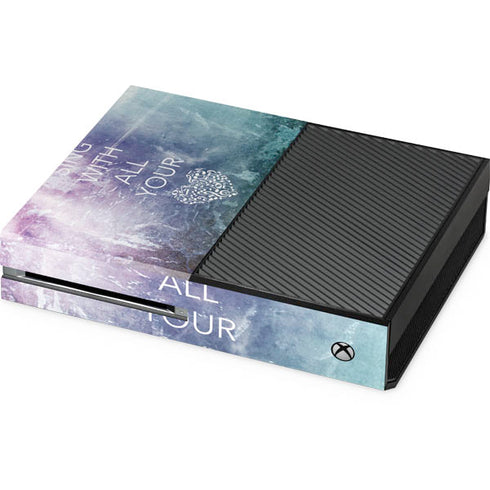 Sing With All Your Heart Xbox One Console Skin