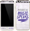 When Words Fail Music Speaks iPhone 6/6s Skin