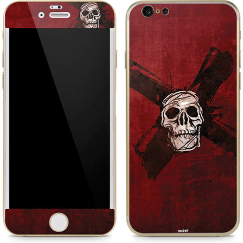 Zombie X Skull & Bone iPhone 6/6s Skin
