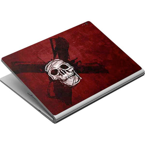 Zombie X Skull & Bone Surface Book Skin