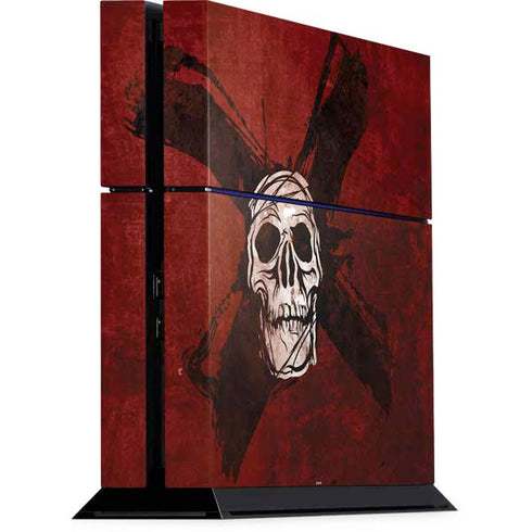 Zombie X Skull & Bone PS4 Console Skin