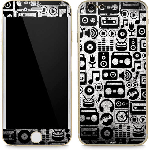 Music Pattern iPhone 6/6s Skin