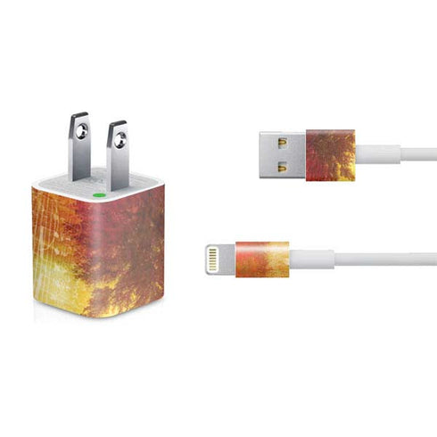 Falling Notes iPhone Charger (5W USB) Skin