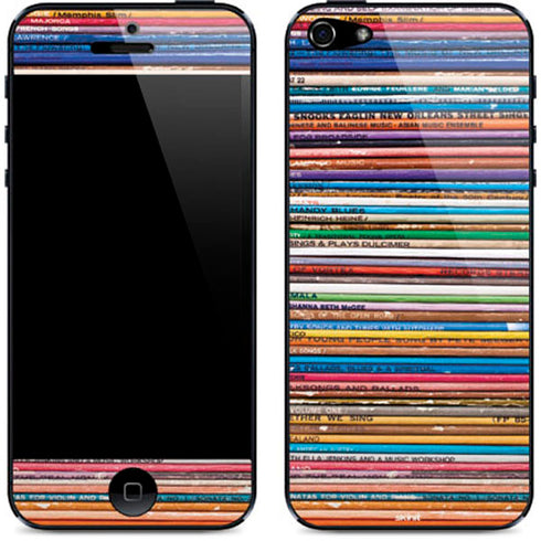 Records Music iPhone 5/5s/5SE Skin
