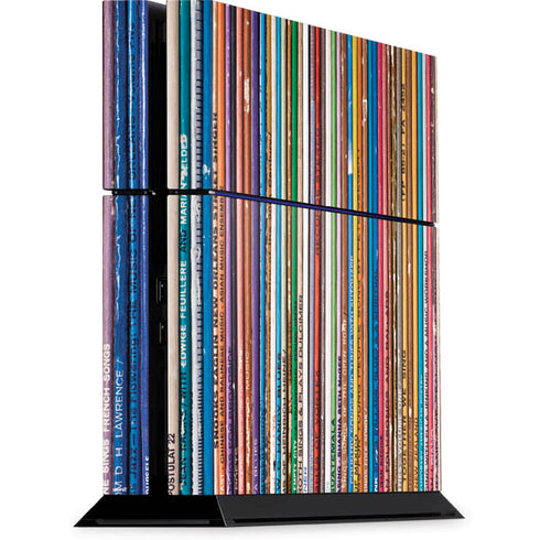 Records Music PS4 Console Skin