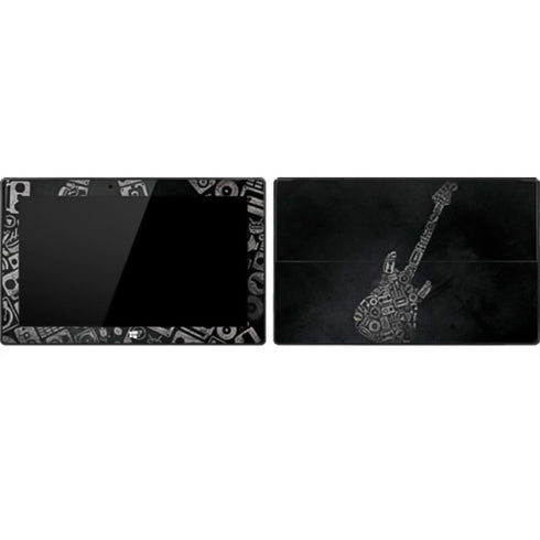 Guitar Pattern Surface Pro Tablet Skin