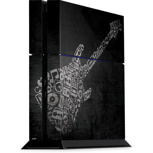 Guitar Pattern PS4 Console Skin