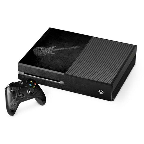 Guitar Pattern Xbox One Console and Controller Bundle Skin