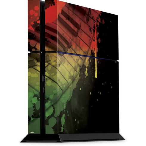 Rasta Color Keys PS4 Console Skin