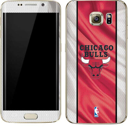 NBA Chicago Bulls Away Jersey Galaxy S7 Edge Skin