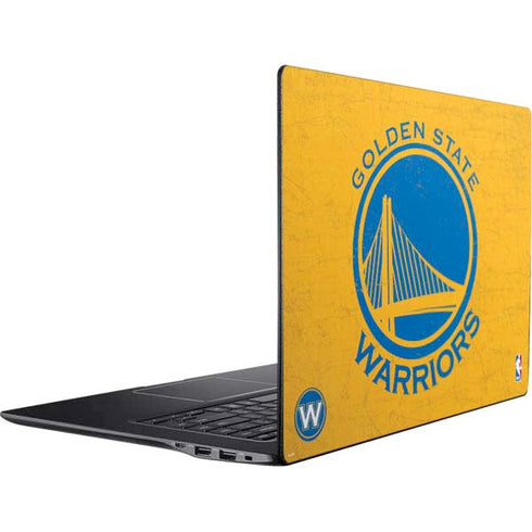 NBA Golden State Warriors Distressed Ativ Book 9 (15.6in 2014) Skin