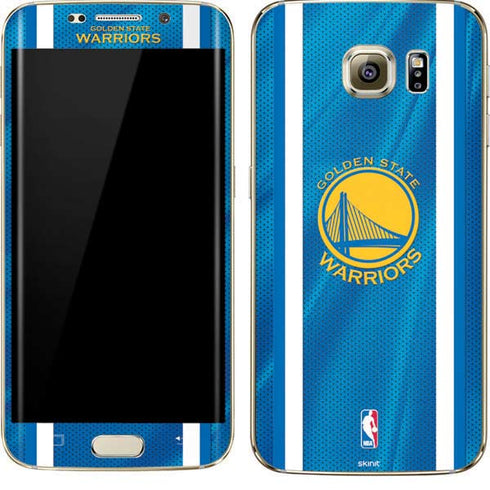 NBA Golden State Warriors Jersey Galaxy S7 Edge Skin
