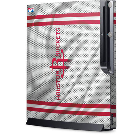 NBA Houston Rockets Home Jersey Playstation 3 & PS3 Slim Skin