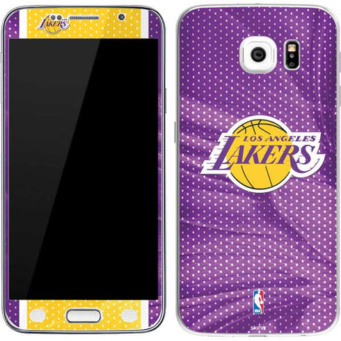 NBA Los Angeles Lakers Home Jersey Galaxy S7 Skin