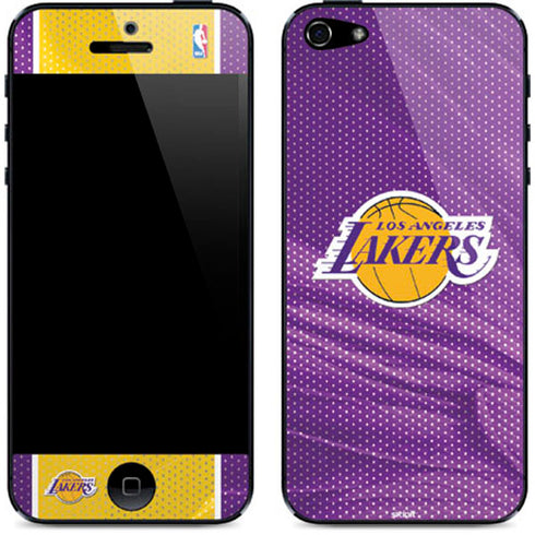 NBA Los Angeles Lakers Home Jersey iPhone 5/5s/5SE Skin