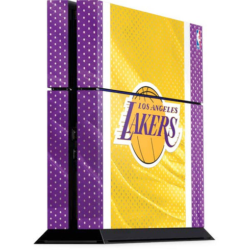 NBA Los Angeles Lakers Home Jersey PS4 Console Skin
