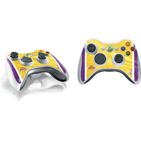 NBA Los Angeles Lakers Home Jersey Xbox 360 Wireless Controller Skin