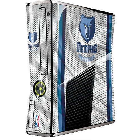 NBA Memphis Grizzlies Home Jersey Xbox 360 Slim (2010) Skin