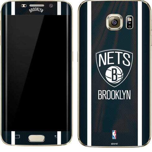NBA Brooklyn Nets Jersey Galaxy S7 Edge Skin