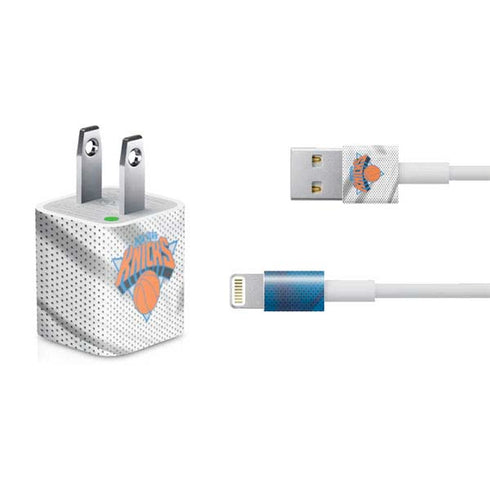 NBA New York Knicks Away Jersey iPhone Charger (5W USB) Skin