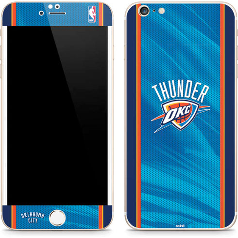 NBA Oklahoma City Thunder Blue Jersey iPhone 6/6s Plus Skin