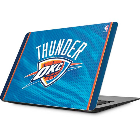 NBA Oklahoma City Thunder Blue Jersey Apple MacBook Skin