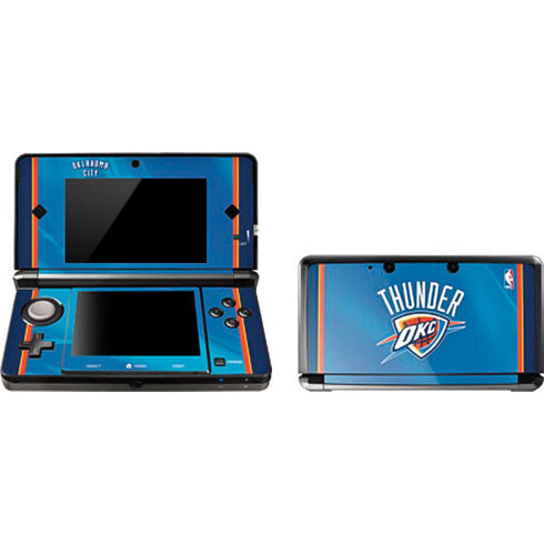 NBA Oklahoma City Thunder Blue Jersey 3DS (2011) Skin