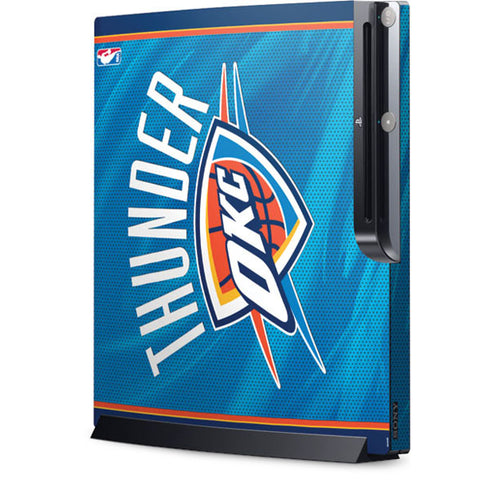 NBA Oklahoma City Thunder Blue Jersey Playstation 3 & PS3 Slim Skin