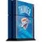 NBA Oklahoma City Thunder Blue Jersey PS4 Console Skin