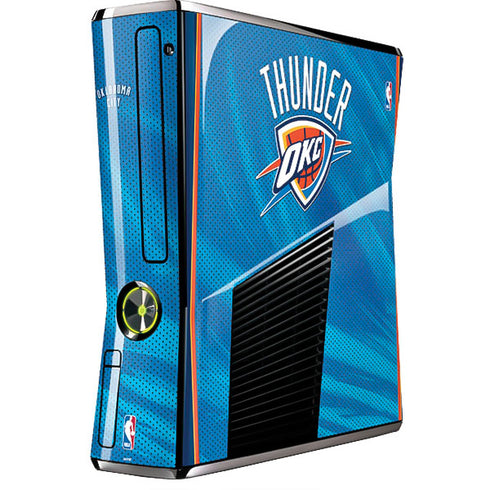 NBA Oklahoma City Thunder Blue Jersey Xbox 360 Slim (2010) Skin