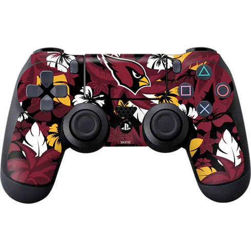 NFL Arizona Cardinals Tropical Print PS4 Controller Skin
