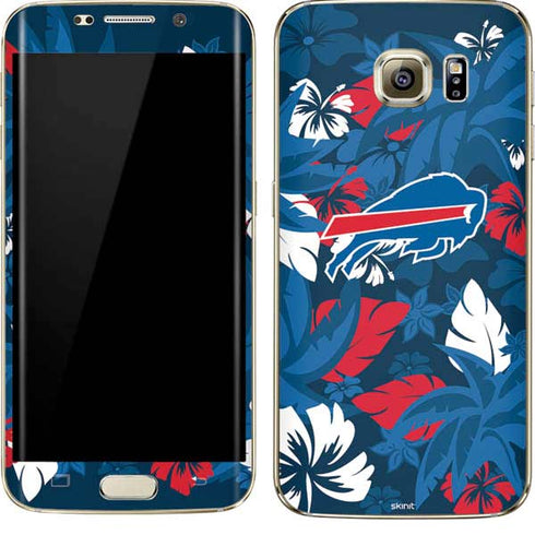 NFL Buffalo Bills Tropical Print Galaxy S7 Edge Skin