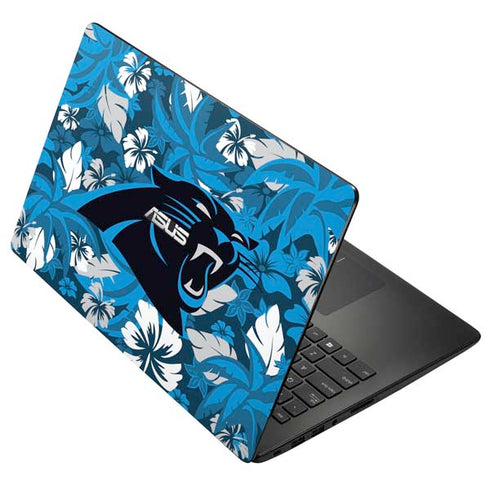 NFL Carolina Panthers Tropical Print Asus X502CA 15.6 Skin