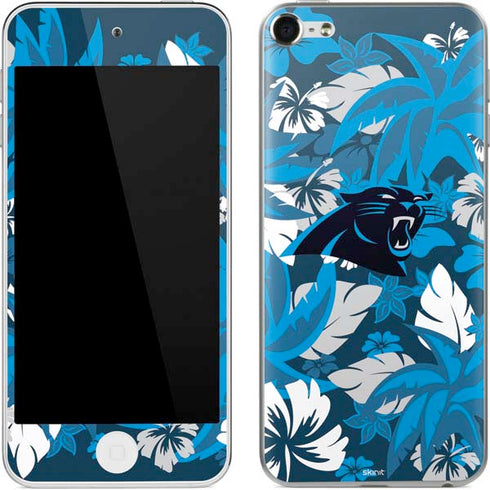 NFL Carolina Panthers Tropical Print Apple iPod Skin