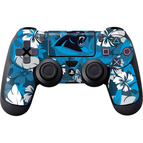 NFL Carolina Panthers Tropical Print PS4 Controller Skin