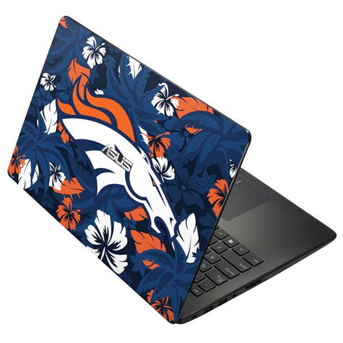 NFL Denver Broncos Tropical Print Asus X502CA 15.6 Skin