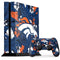 NFL Denver Broncos Tropical Print PS4 Console and Controller Bundle Skin