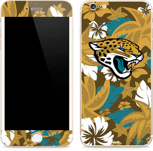 NFL Jacksonville Jaguars Tropical Print iPhone 6/6s Plus Skin