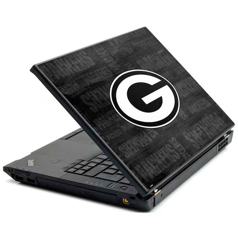 NFL Green Bay Packers Black & White Lenovo T420 Skin