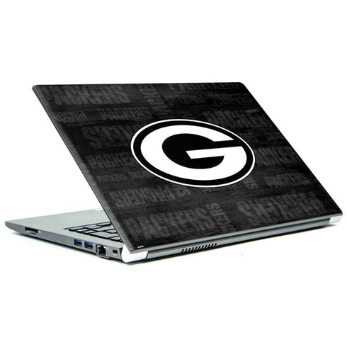 NFL Green Bay Packers Black & White Portege Z30t/Z30t-A Skin