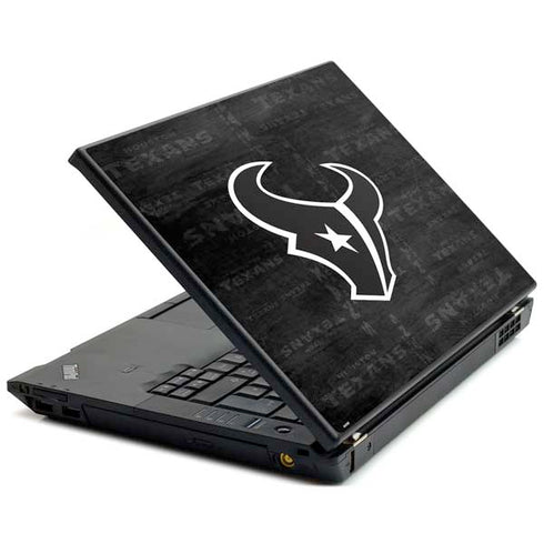 NFL Houston Texans Black & White Lenovo T420 Skin